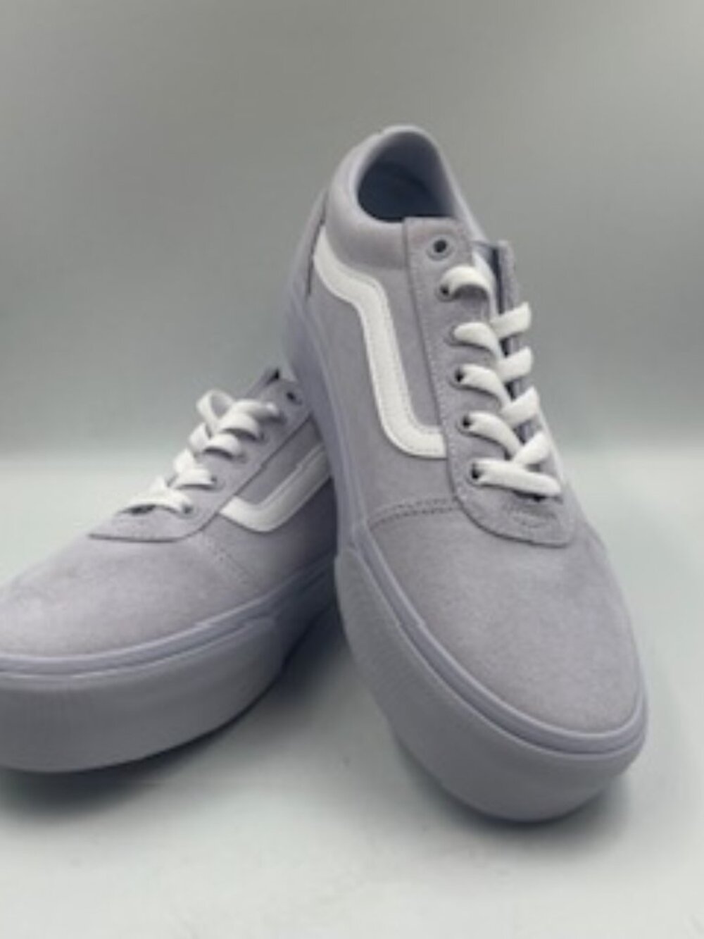 NEW Vans Ward Platform Sneakers Women’s size 11 Light Blue / Lavender NIB